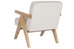 Fotel Icon Boucle z podłokietnikami biały - Item International 5