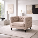 Fotel Karl w typie Chesterfield elegancki - Inart 2