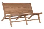Fotel Icon z drewna tekowego ławka 1