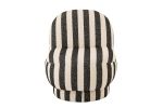 Fotel Lounge Stripes czarny 4