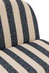 Fotel Lounge Stripes niebieski 7