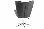 Fotel Lounger regulowany szary - Invicta Interior 2
