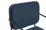 Fotel Metrik velvet blue  - Item International 5