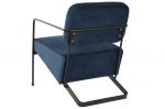 Fotel Metrik velvet blue  - Item International 3