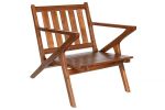 Fotel Modern Classic drewniany tapicerowany - Item International 3