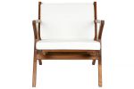 Fotel Modern Classic drewniany tapicerowany - Item International 2