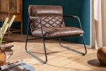 Fotel Mustang Lounger brązowy antik - Invicta Interior 10