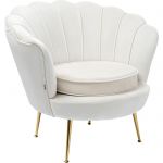 Fotel Muszla Arm Chair Water Lily beżowy - Kare Design 2