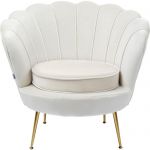 Fotel Muszla Arm Chair Water Lily beżowy - Kare Design 1