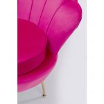 Fotel Muszla Arm Chair Water Lily pink - Kare Design 7