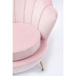 Fotel Muszla Arm Chair Water Lily różowy - Kare Design 5