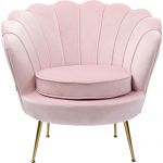 Fotel Muszla Arm Chair Water Lily różowy - Kare Design 1