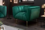 Fotel Noblesse zielony aksamitny - Invicta Interior 10