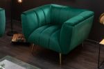 Fotel Noblesse zielony aksamitny - Invicta Interior 2