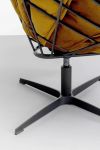 Fotel obrotowy Blossom z podnóżkiem - Kare Design 10