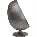 Fotel obrotowy Eye Ball Graphit Alu - Kare Design 4