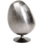 Fotel obrotowy Eye Ball Graphit Alu - Kare Design 5