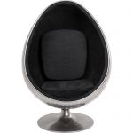 Fotel obrotowy Eye Ball Graphit Alu - Kare Design 1