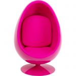 Fotel obrotowy Eye Ball Pink  - Kare Design 1