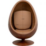 Fotel obrotowy Eye Ball Walnut  - Kare Design 9