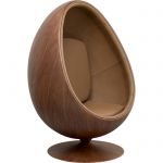 Fotel obrotowy Eye Ball Walnut  - Kare Design 3