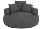 Fotel okrągły Halo Chair czarny - Item International 1