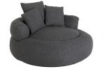 Fotel okrągły Halo Chair czarny - Item International 4