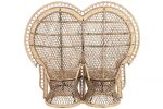 Fotel Peacock Paw Boho natur podwójny - Item International 1