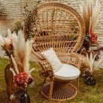 Fotel Peacock Paw Boho naturalny - Atmosphera 15