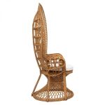 Fotel Peacock Paw Boho naturalny - Atmosphera 6