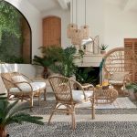 Fotel Peacock Paw Boho naturalny - Atmosphera 12