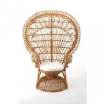 Fotel Peacock Paw Boho naturalny - Atmosphera 1
