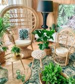 Fotel Peacock Paw Boho naturalny - Atmosphera 3