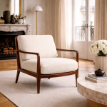 Fotel Rive Gauche drewniany 2