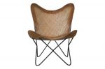 Fotel skórzany Icon Butterfly rattanowy - Item International 2