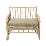 Fotel Sole Lounge Chair Bamboo - Bloomingville 2