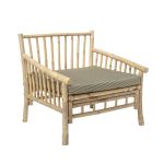 Fotel Sole Lounge Chair Bamboo - Bloomingville 3