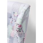 Fotel Wing Chair patchwork Powder Promo  - Kare Design 4