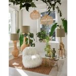 Fotel Yeti z futerkiem biały - Light & Living 11