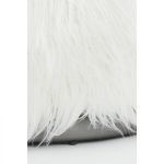 Fotel Yeti z futerkiem biały - Light & Living 9