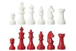 Gra w szachy z figurami Pop Art red - J-Line 5