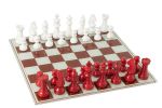 Gra w szachy z figurami Pop Art red - J-Line 3