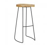 Hoker drewniany metalowy Woodland 1