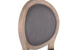 Hoker krzesło barowe Louis Blanche dark grey  - Item International 4