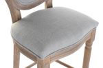 Hoker krzesło barowe Louis Blanche light grey 6