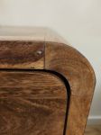 kat.II Kontener biurowy komoda Cube Goa 60 cm Sheesham Stone Finish  7