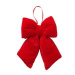 Kokarda 3D czerwona aksamitna 30 cm 1