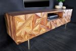 Komoda Alpine Stone Finish RTV pod TV drewno sheesham - Invicta Interior 9