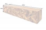 Komoda Alpine Stone Finish szafka wisząca RTV pod TV drewno sheesham - Invicta Interior 10