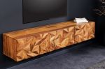 Komoda Alpine Stone Finish szafka wisząca RTV pod TV drewno sheesham - Invicta Interior 3